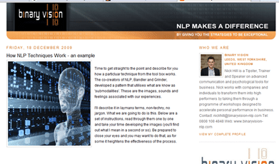 Nick Hills Blog