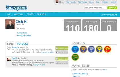 Chris Norton's Foursquare