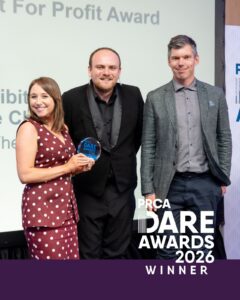 Prohibition collecting the PRCA DARE 2026 Charity and Not for Profit Award